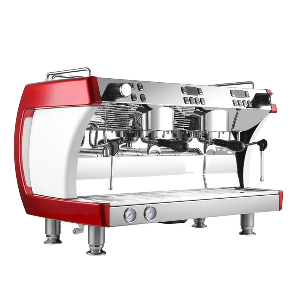 %a Professional Cappuccino Coffee Machine 2 Group for Coffee Shop Cafe second-hand