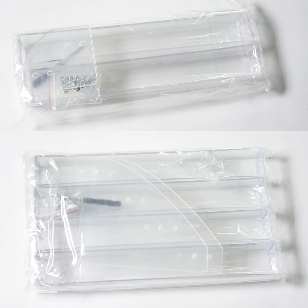 Acrylic Paint Storage Rack Paintbrush Holder Storage Rack Paint Bottle Acrylic Transparent Tool Model Making Tool 2/4 Layer