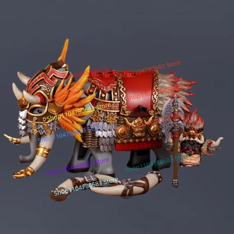 

MOC Building Blocks Cartoon Minifigure Elephant Assembly Armor Weapons Accessories Ornaments Holiday Gift