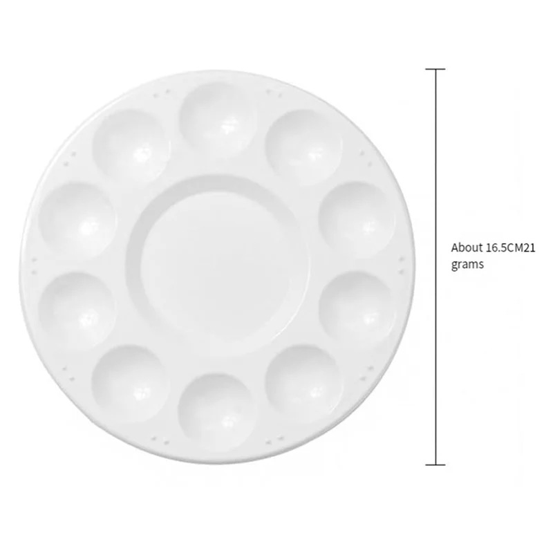 Practical-Palette Palette Paintbrush Scraper 15-Piece Set Of Rectangular Palette Art Graffiti Painting Tools