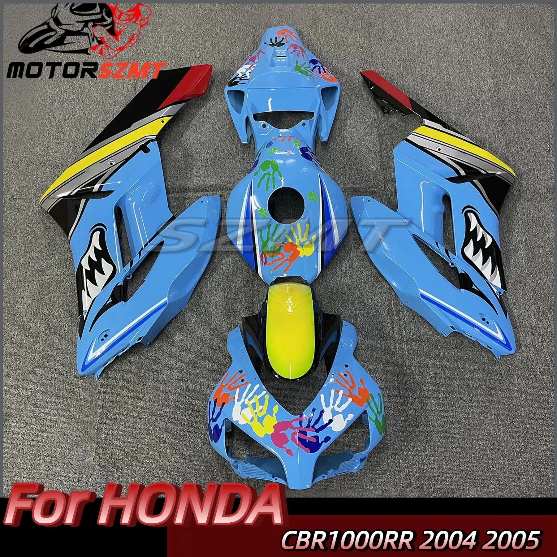 First-class Motorcycle Fairing Kits for HONDA CBR1000RR 2004 2005 FOR CBR1000 RR CBR 1000RR 04 05 Injection Red Bodywork Set