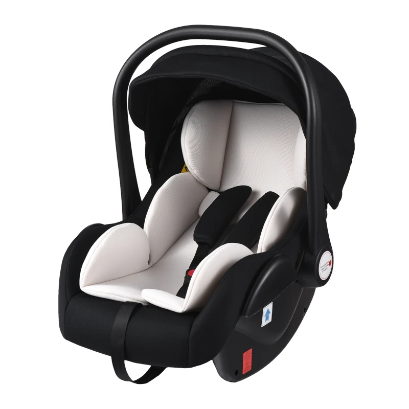 Infant Car Seat Baby Car Seat with Carry Handle Adjustable Canopy 13kg Load Bearing for Newborn Babies Infants