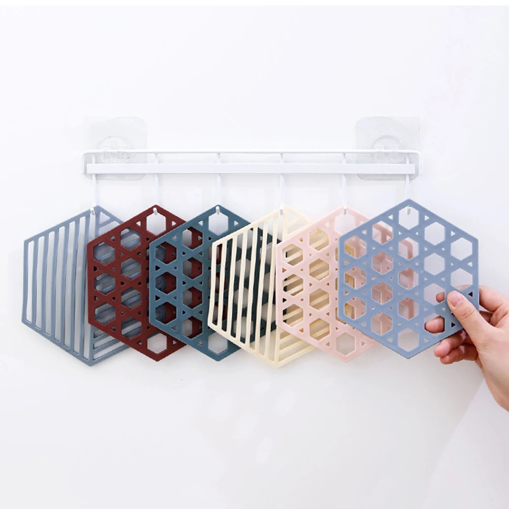 

4 Pcs Thickened Cup Coasters Non Slip Insulation Table Heat Resistant Mat Kitchen Protector Anti Scalding Cookware