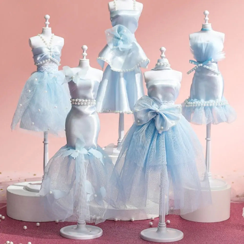 

Skirt DIY Doll's Clothes Kit Handmade Wear Princess Toy Outfit Kit Cute Fashion Design Doll's Dress Material Children Gift