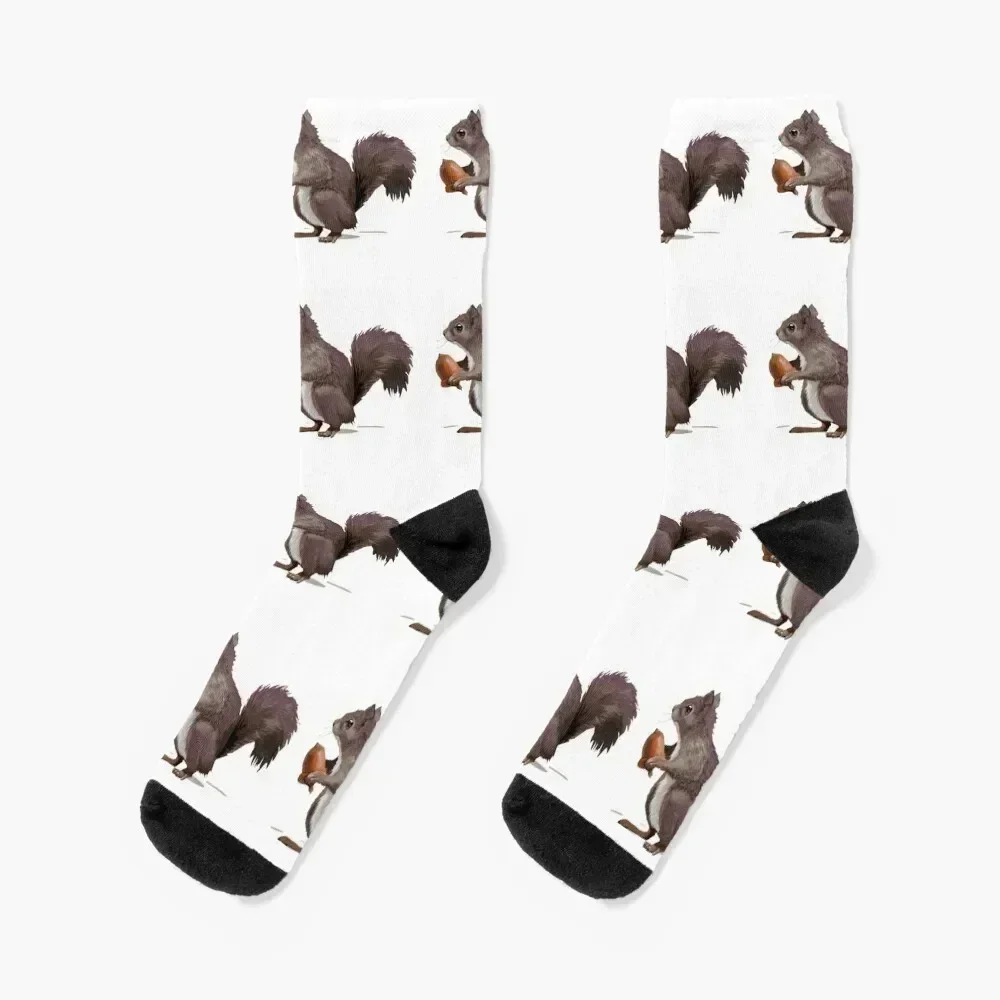 Squirrel! Socks kids hip hop Ladies Socks Men's