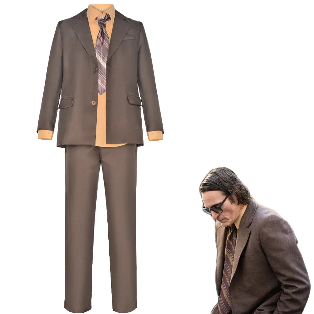 

Joker Arthur Fleck Movie Character Cosplay Costume Outfits Halloween Carnival Suit Adult Unisex TV Show Schrute Character