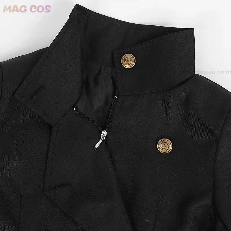 أنيمي JJK الموسم 2 شوكو Ieiri تأثيري حلي فستان أسود Ieiri Shōko شعر مستعار زي مدرسي تنورة المرأة دور الهالوين #3