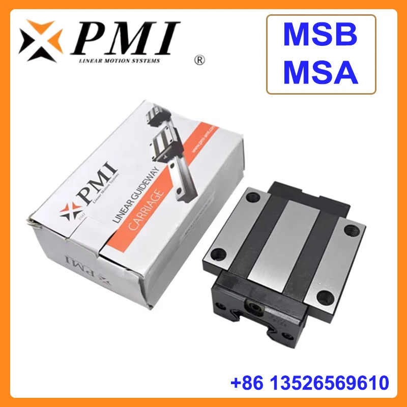 We supply brand-new MSB15S four-hole MSB15TS two-hole slider SSF0N PMI Yintai guide rail bearings