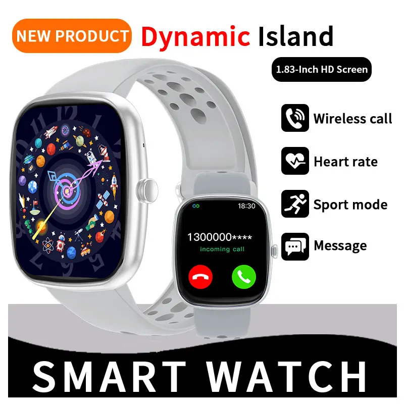 

LIGE Amoled Smart Watch Smartwatch Band Women Heart Rate Blood Waterproof Connected Smart Bracelet Sport Fitness Tracker Watch