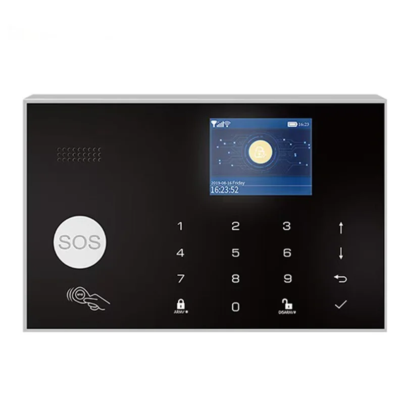 B04B-Tuya สมาร์ทหน้าแรกสัญญาณกันขโมยระบบรักษาความปลอดภัยไร้สาย WIFI GSM + 4G Anti-Theft Protection