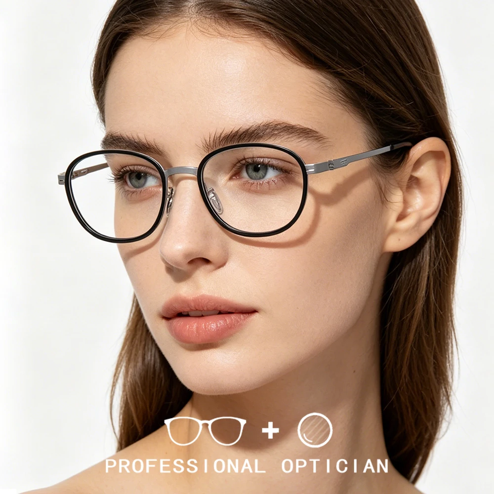 Lunettes de vue de marque de luxe tendance pour femmes, design élégant, lunettes optiques progressives, anti-lumière bleue, pour myopie
