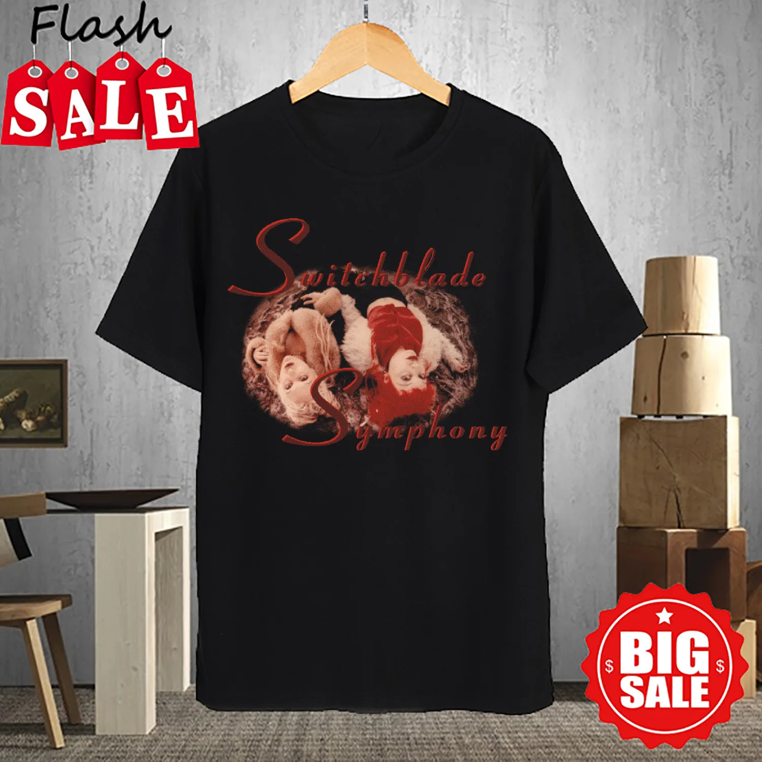 Switchblade Symphony - Funny Band Gift Tee Black All Size Shirt HE1214