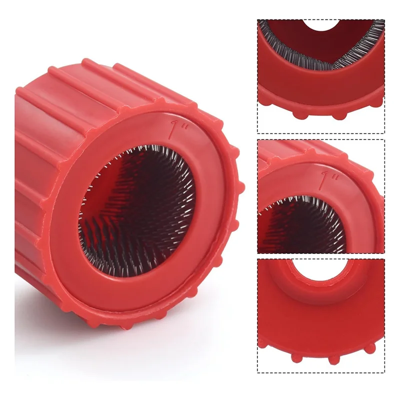 A31Z-4Pcs Copper Pipe Cleaner And Reamer Sets,For Plumbers To Prepare Pipes To Solder-Plummers Tools To Do The Job