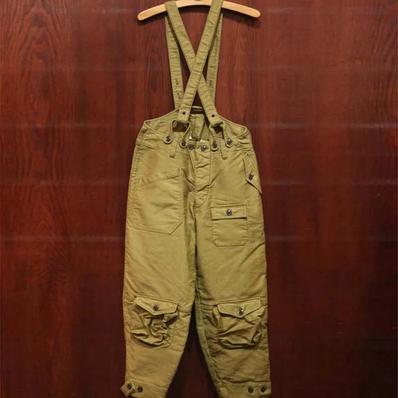 

Ретро-брюки для работы, свободные повседневные однотонные мужские брюки с множеством карманов, диагональные хлопковые брюки, брюки для пар, брюки-карго