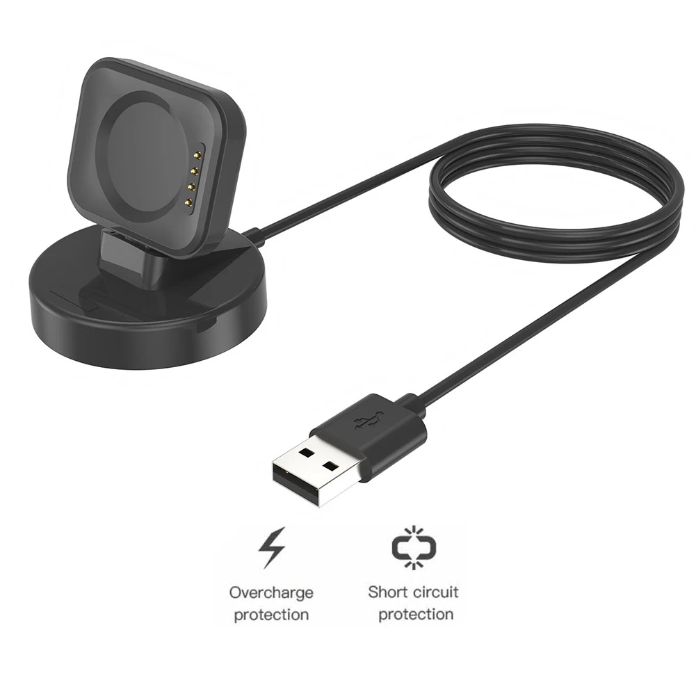 100cm cabo carregador suporte do telefone móvel carregador berço doca relógio inteligente acessórios estação de carregamento usb para oppo relógio 3 pro/3/2