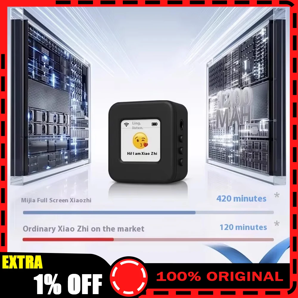

Xiao Zhi Интеллектуальный робот с экраном Ai Поддержка робота Deepseek Mini Esp32 Персонализированный индивидуальный робот с выражением Электронный питомец