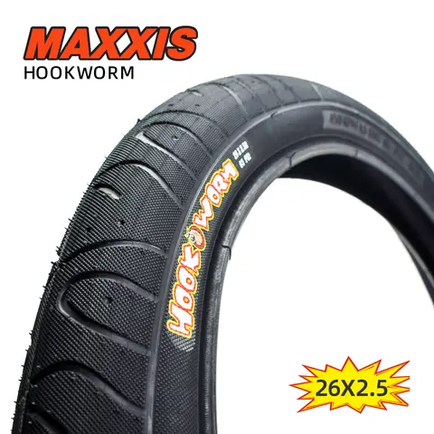 1pc MAXXIS 26 Bike Tire HOOKWORM 26 Bicycle Tire DJ Dirt Jumping Urban Street Trial 26er MTB Mountain Bike Tire Bike Parts