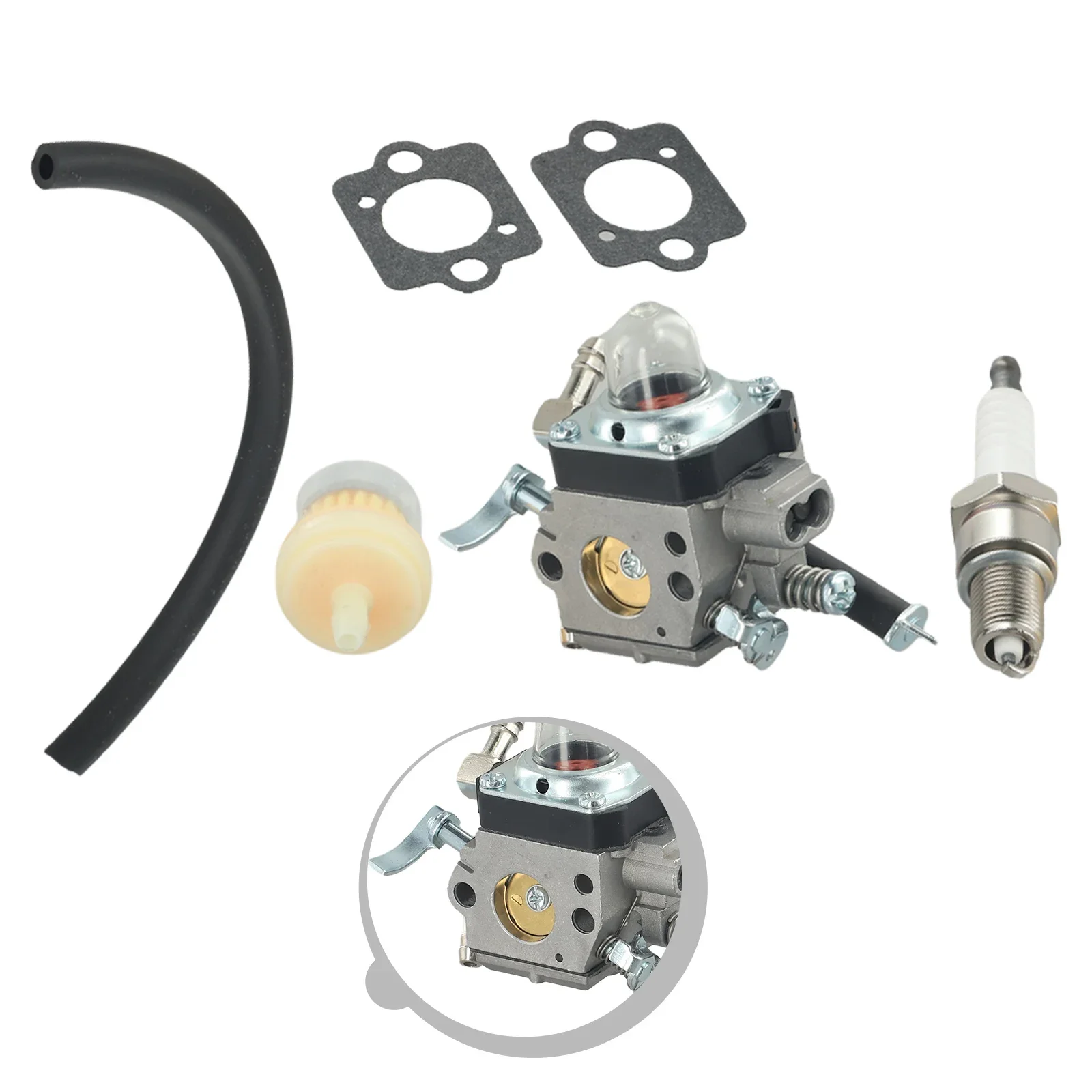 Carburetor Carb Kit For Wacker BS50-2 BS50-2i BS60-2 BS60-2i HDA 242 Fuel Line Gasket Spark Plug Fuel Filter BS50-2