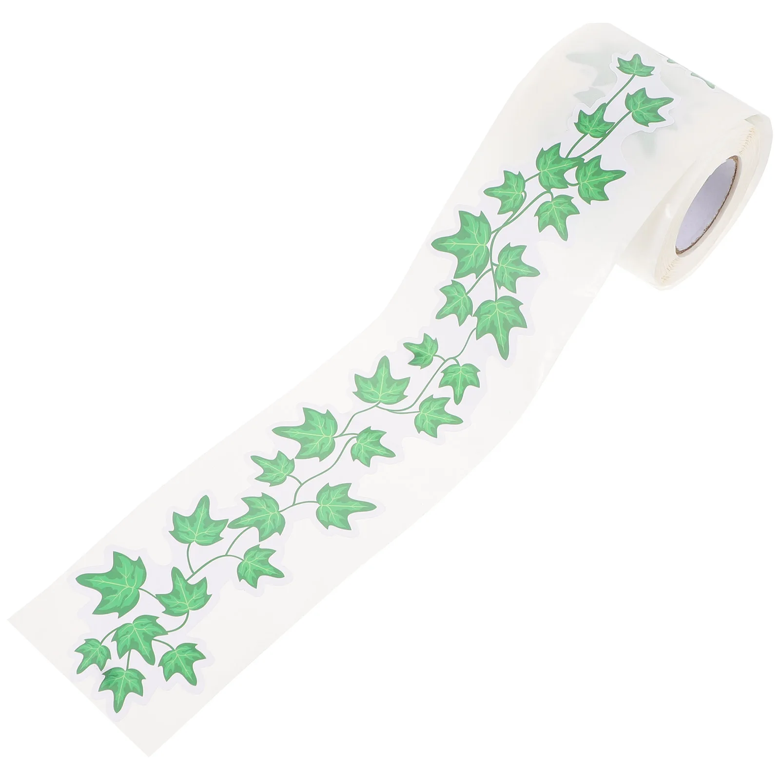 

1 Roll Educational Bulletin Border Sticker Leaves Leaf Design DIY Blackboard Classroom Decorative Border Sticker