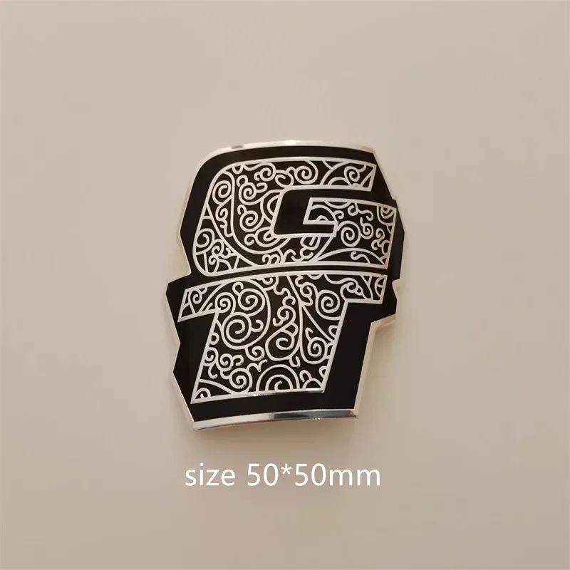 GT Bike Badge DIY Decorative Labeling, Aluminum Alloy, BMX Riding Accessories