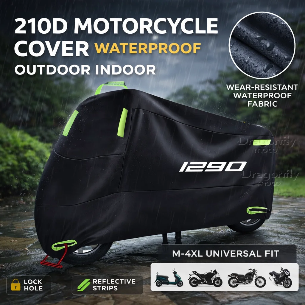 

For KTM Adventure 790 990 1050 1090 1190 1290 Motorcycle Cover Waterproof Outdoor Scooter UV Protector Rain Cover