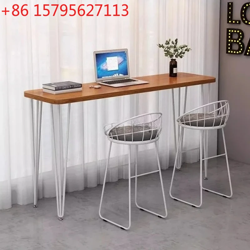 

Столы для ресторана Современный бар Длинный стол Коктейльный стол Mesa Шведский стол Напитки Стойка Дизайнерская стоячая кухня Белая мебель для руководителей