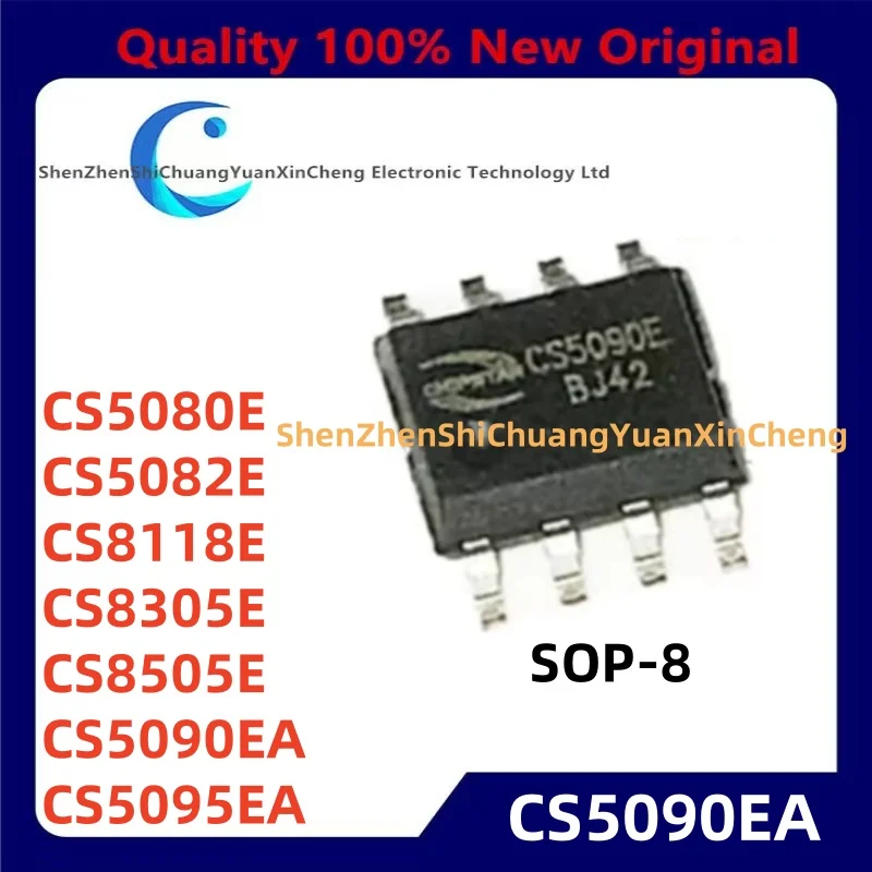 5-10Pcs CS5080E CS5082E CS8118E CS8305E CS8505E CS5090EA CS5095EA SOP-8 chip In Stock Wholesale
