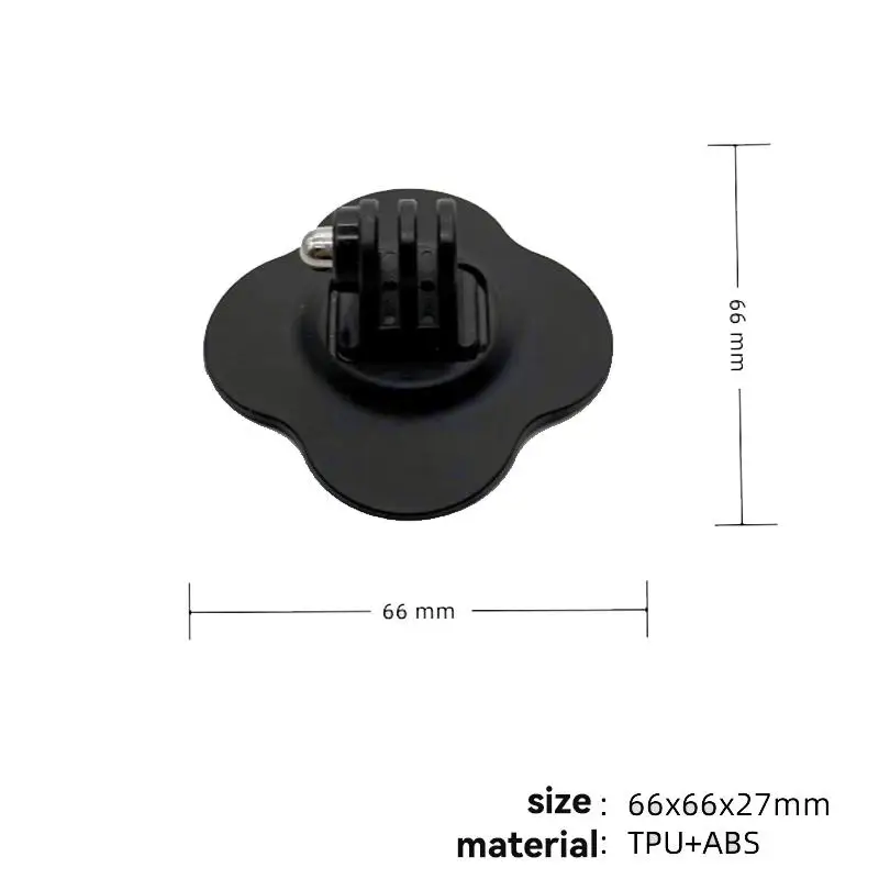 Klebe-Helmhalterungs-Set für Insta360 X6 X5 X4 GoPro 13 12 11 10 9 8 DJI Action 6 5 4 Universelles Sportkamera-Basiszubehör – Detail 13