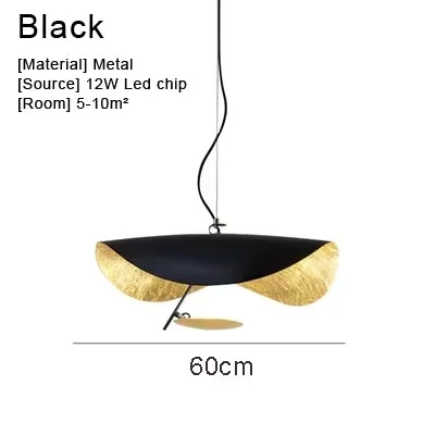 Catellani & Smith Lederam Manta Hanger Lamp Vliegende Schotel Hoed Industriële Retro Replica Ontwerp Lamp Wit Zwart Hanglamp