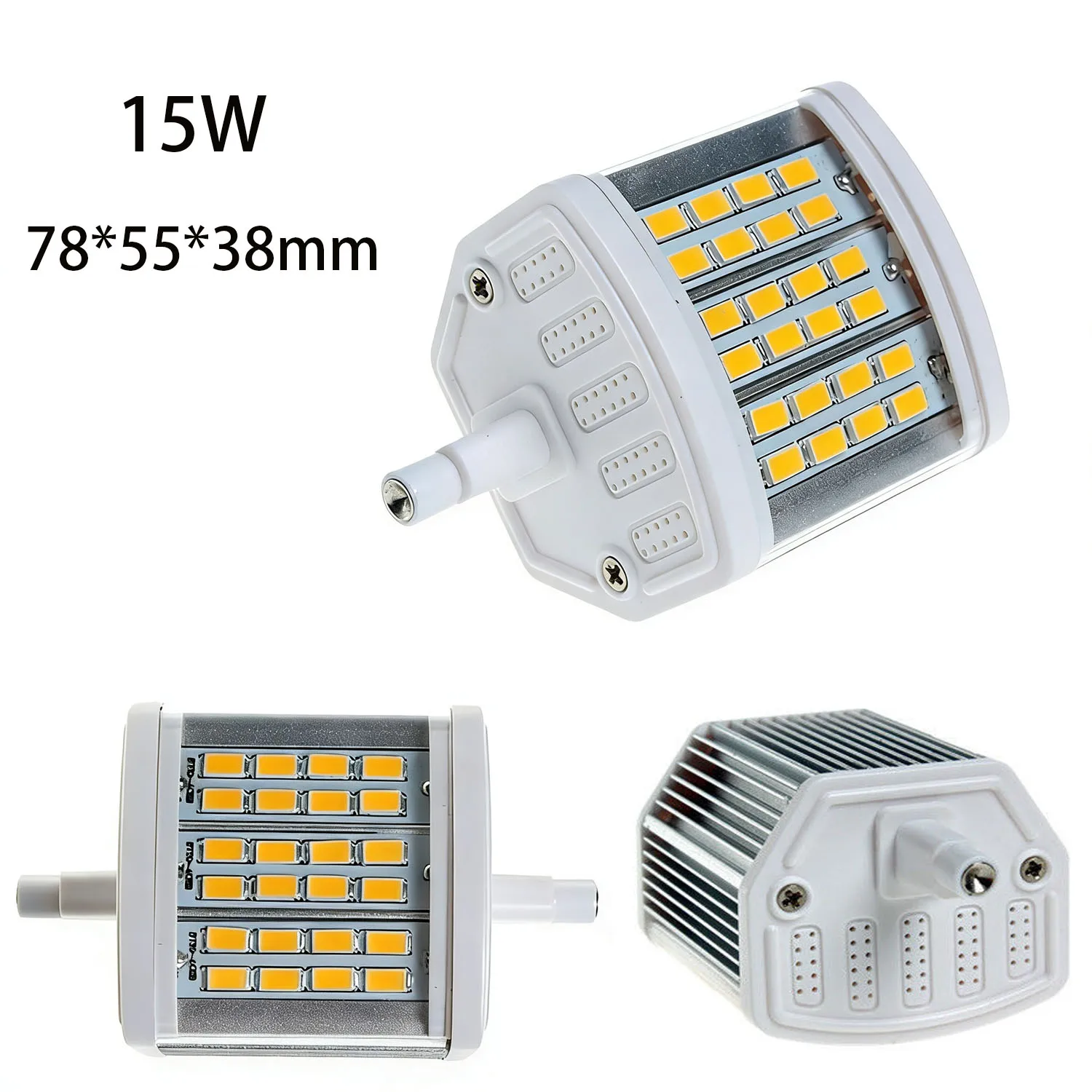 R7S Led Light 15W 20W 25W 30W  78mm 118mm 135mm 189mm  RX7S Tube light J78 J118 J135 J189 halogen lamp AC85-265V