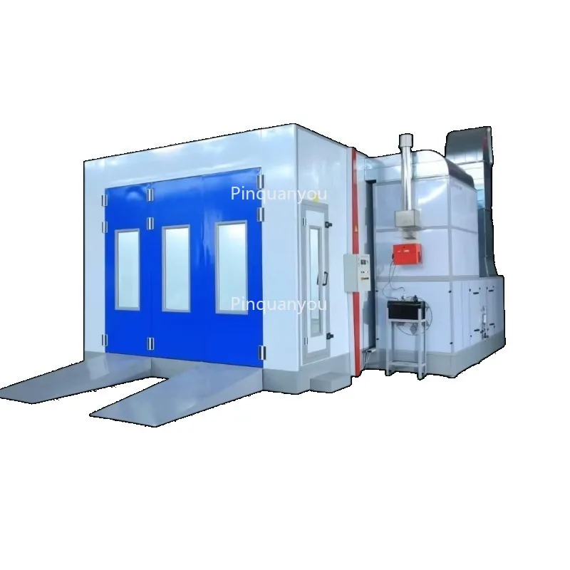 Heating Car Spray Booths LX3 Model 18KW Power 80C Baking Temperature for Vehicle Paint Jobs
