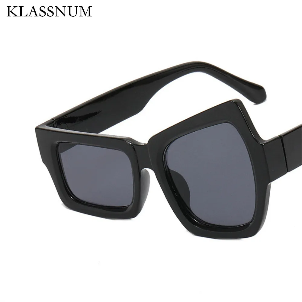 Funny Sunglasses Men Women Ins Dance Party 2024 New Funny Eyebrow Raising Irregular Personality Sun Glasses Male Eyewear UV400