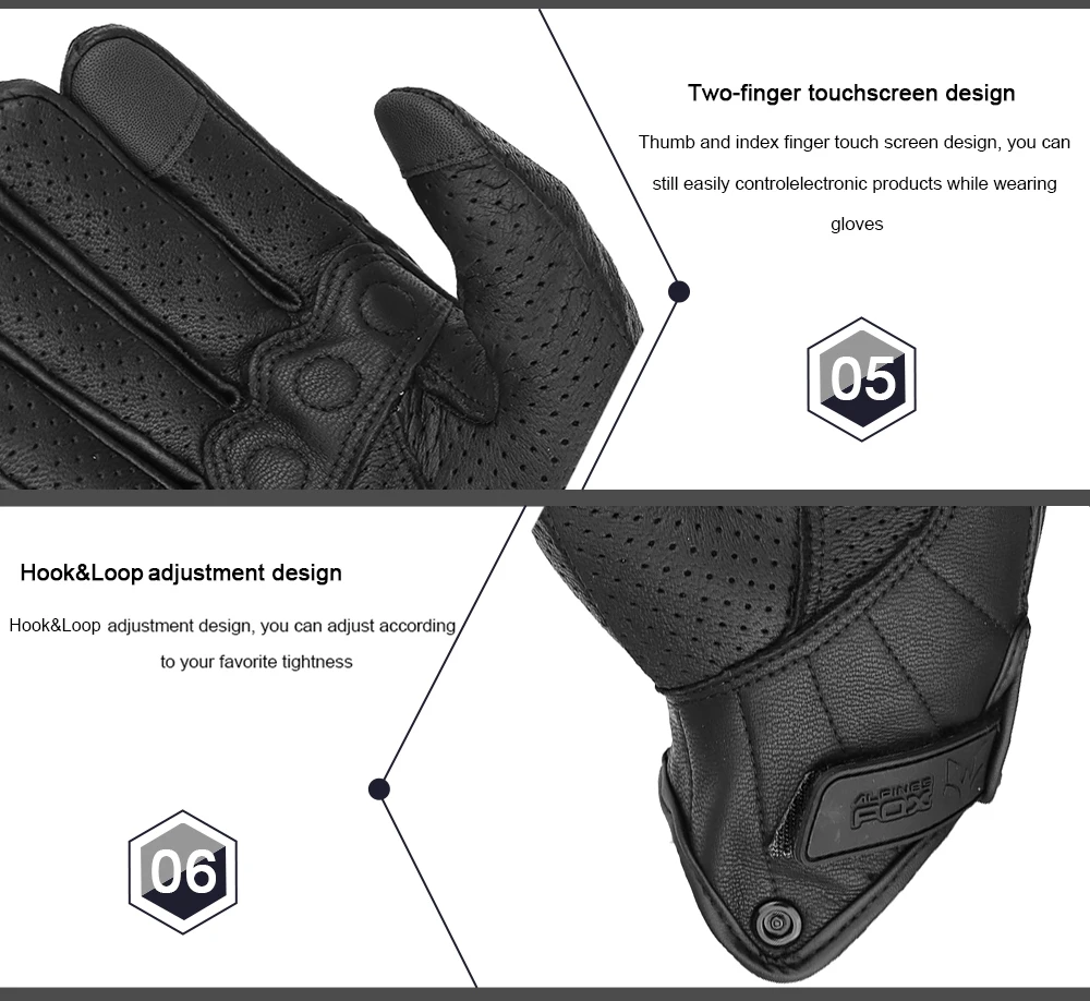 Vintage Ziegenleder Motorradhandschuhe Sommer Herren Gelb Retro Leder Motorradfahrer Guantes Motorrad Motocross Handschuh M-XXL – Detail 25