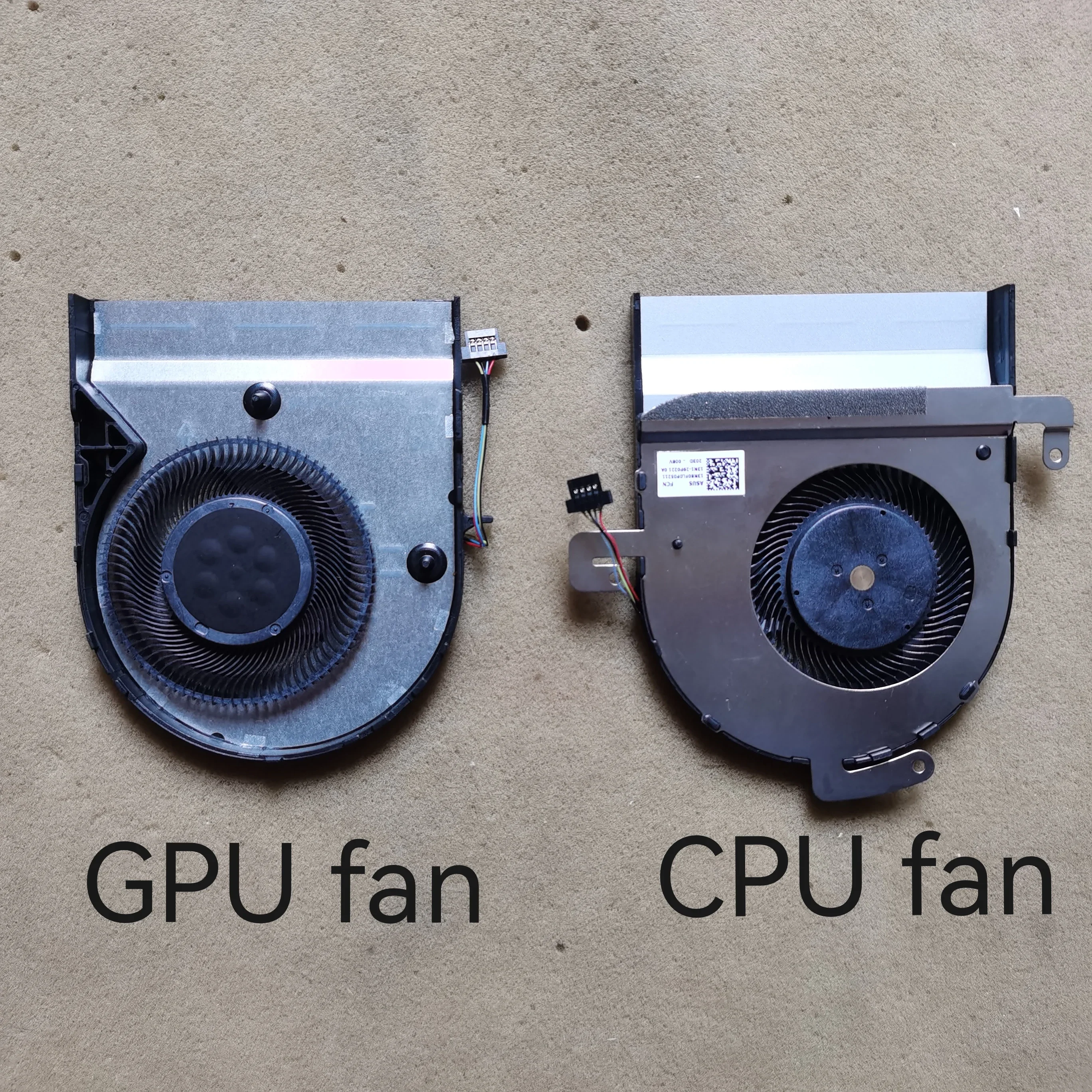 

New laptop cpu &Gpu cooling fan for ASUS X580 X580VD NX580V NX580VD M580V FJNK FJNL