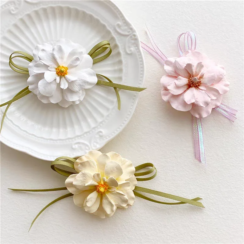 3D Flower Shape Aromatherapy Plaster Pendant Silicone Mold DIY Gypsum Crafts Scented Candle Decoration Molds