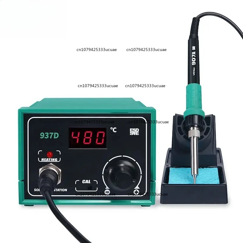 937D High Quality 110V/220V 45W Temperature Control Digital Soldering Station Rework Stations Pluggable Hot Air Gun