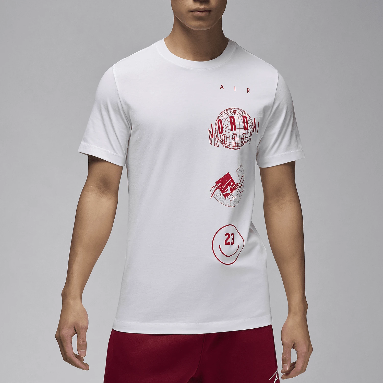 

Nike Genuine New Jordan Men's Round Neck Printed T-Shirt FN6028-100