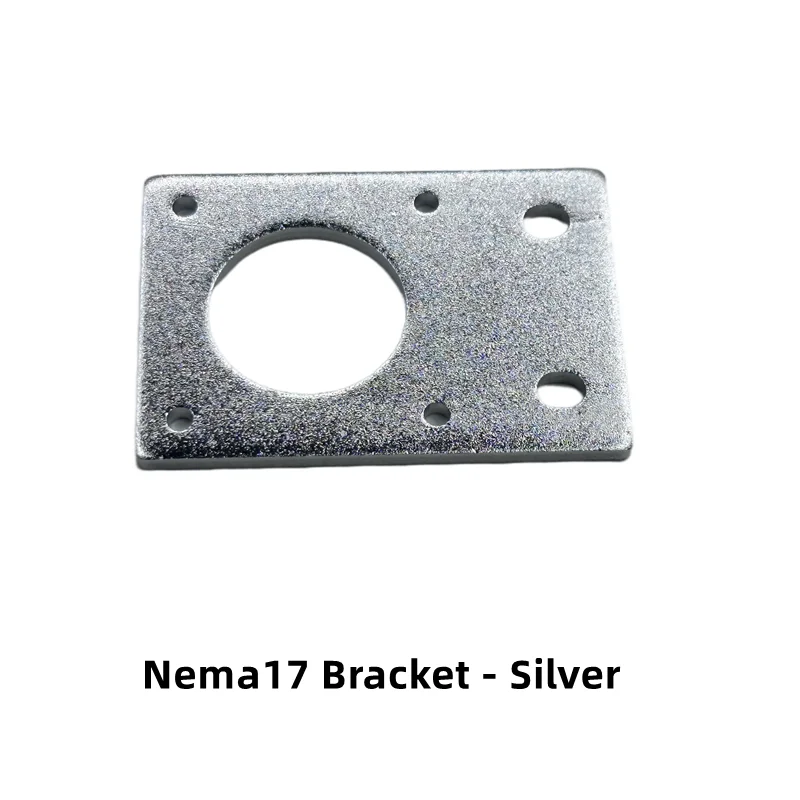 Nema17 Nema23 Schrittmotor-Montagesockel 17HS4401 Befestigungshalterung Metallstützanschluss für Nema42/57 Schrittmotorhalter