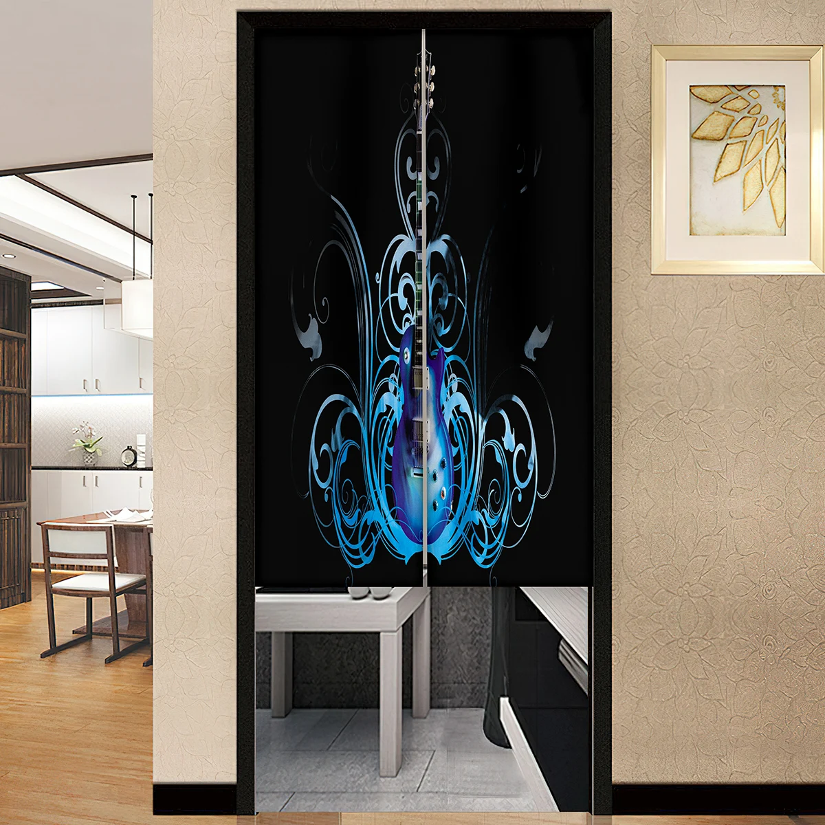 Blue Music Guitar A…