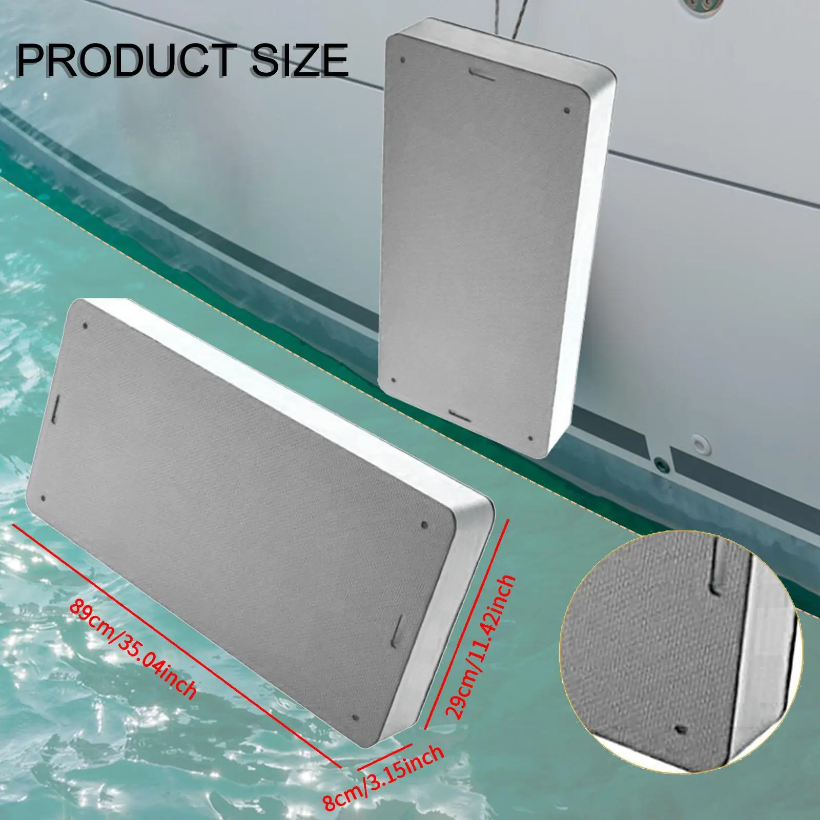Boat Fender Mat Marine Mooring Buoy Docking Flat Avoid Scratches Thickened EVA Foam Dock Fender for Ship Pontoon image 4