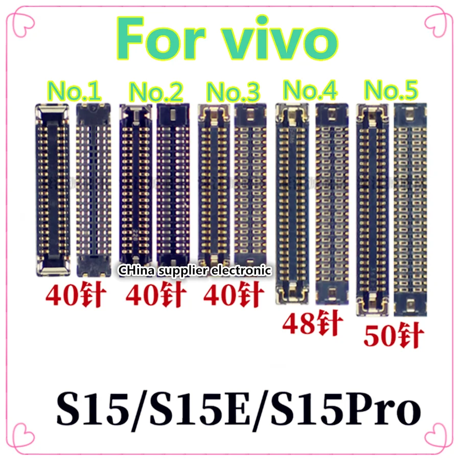 

Для vivo s15 S15e экран материнской платы встроенное сиденье sub s15Pro хвостовая заглушка кабельное сиденье 40pin 48pin 50pin