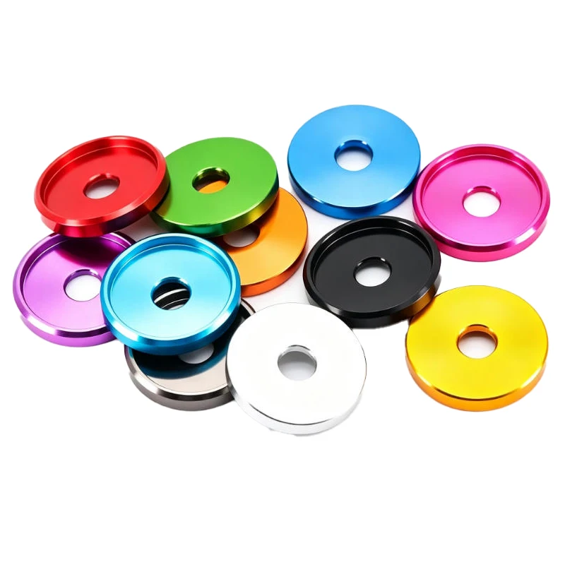 6061 Aluminum Alloy Gasket/Seal Ring M6 Thickness 3.5mm Special Gasket for Big Head Screws Suitable for Bicycles and Motorcycles 5