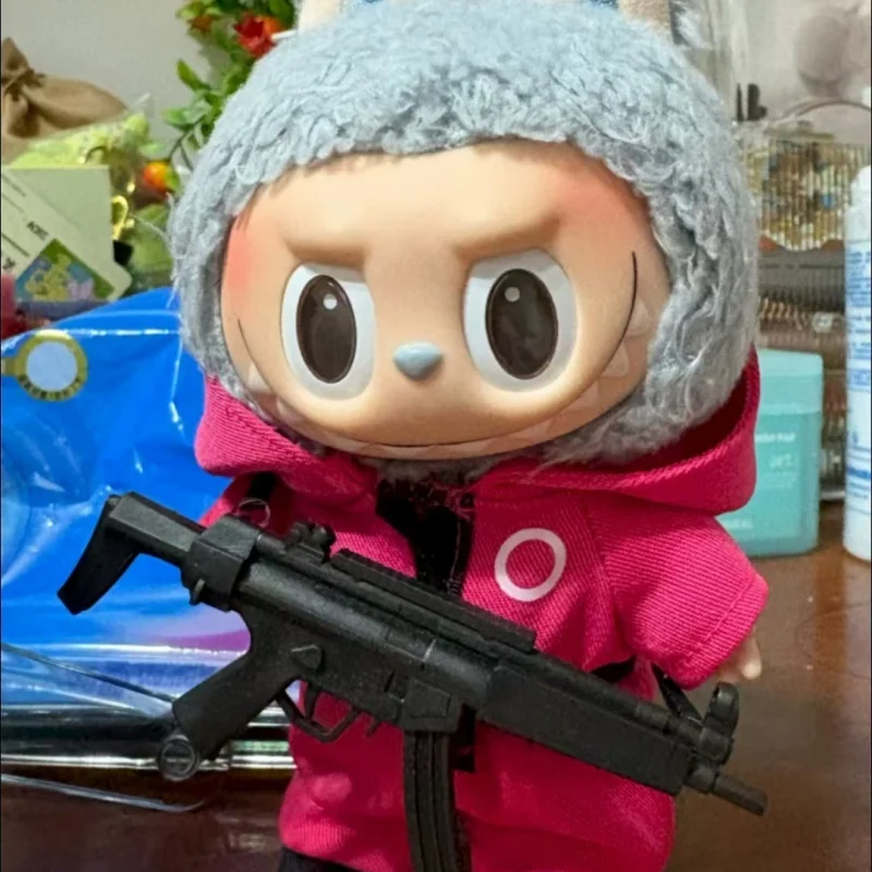 15 17 سنتيمتر ل Labubu ملابس دمى قلادة ملابس دمى الاعتداء فريق الاعتداء دعوى الدراما الكورية سلسلة دعوى الملابس والاكسسوارات