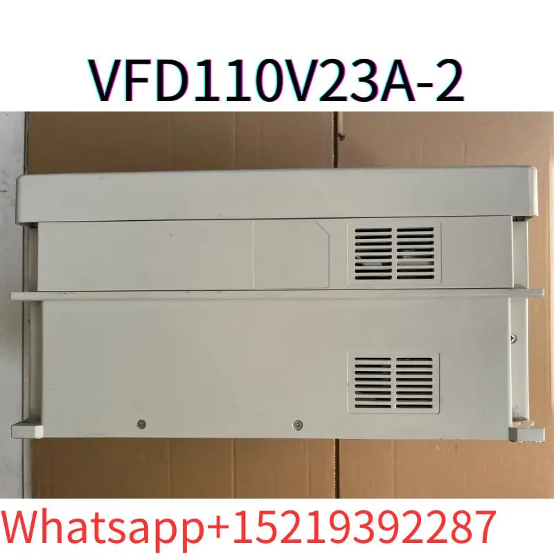 second-hand VFD110V23A-2 frequency converter VE series 11KW 220V maximum frequency 3333.3 Hz tested ok