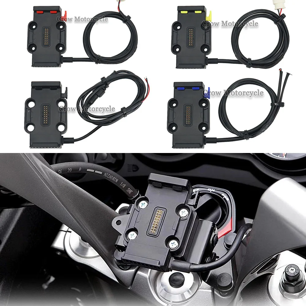 1250 RT Motorcycle GPS Phone Holder USB & Wireless Charging Navigation Bracket Base Lossless Port For BMW R1200RT R1250RT R 1200