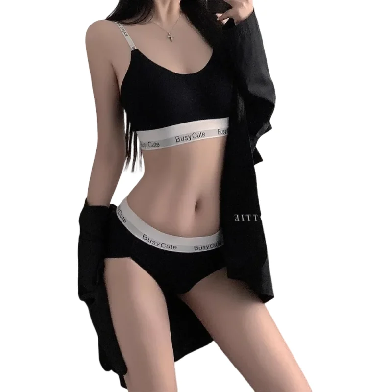 KUCLUT Women's Anti-sagging Sports Underwear Without Underwire, Thin Top and Thick Bottom Bra, Breathable and Beautiful Back