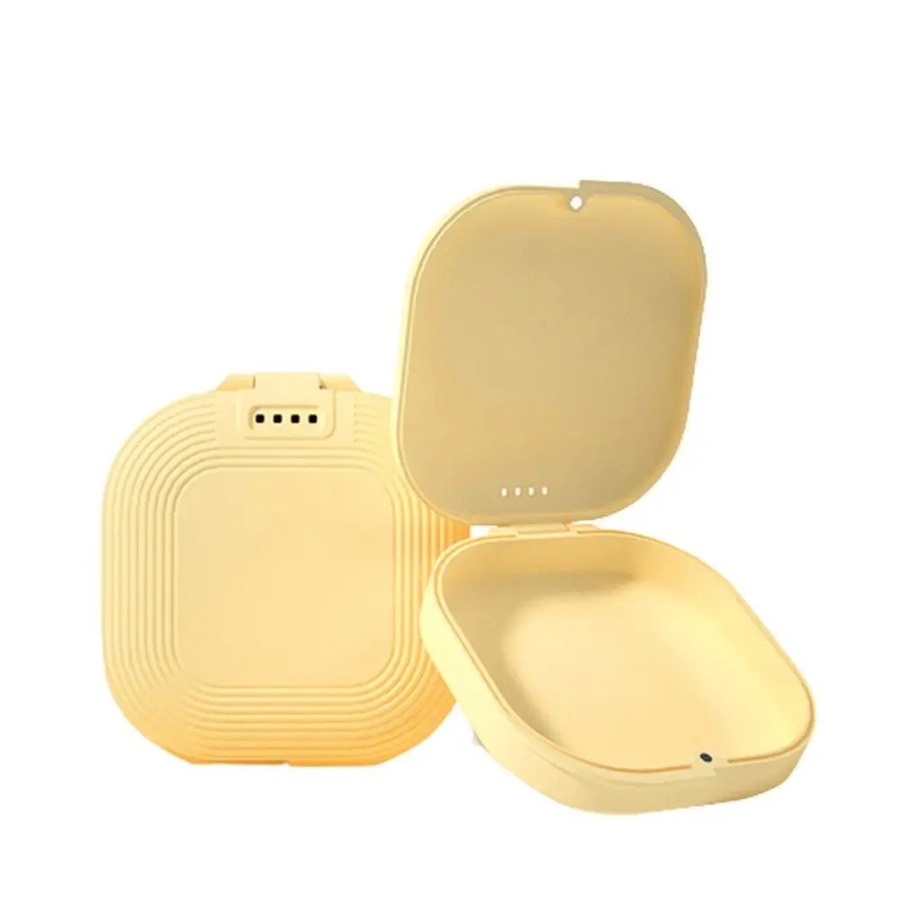 

Container Protection Mouth Guard Holder Ventilated Plastic Braces Box Dental Case Orthodontic Retainer Box Denture Storage Box
