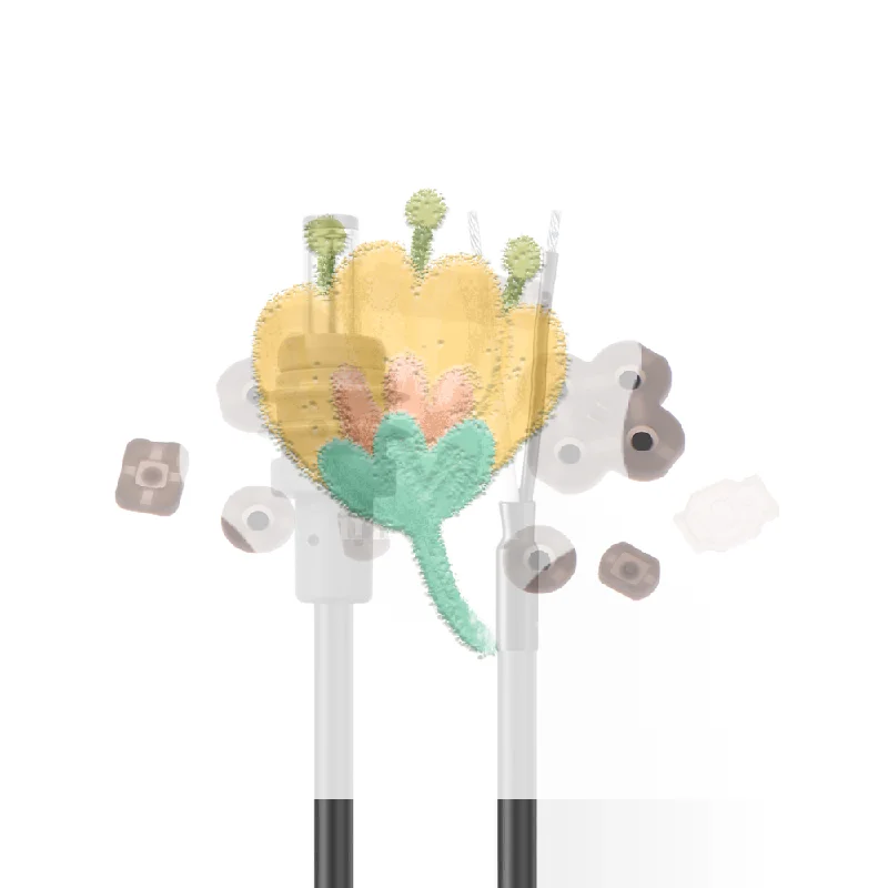 KebaoLong Mini DC5521 Power Cable Shielded Anti Interference Stable For Electronic DIY Wiring Repair