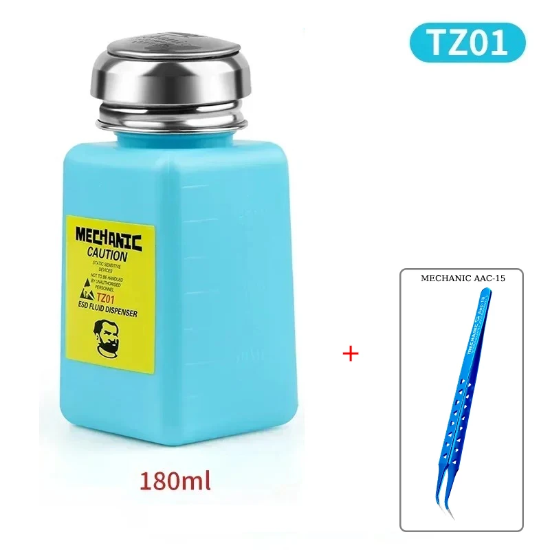 Mechaniker-Sprühfeste Alkoholflasche TP01 TZ01 Korrosionsschutz zur Reparatur und Reinigung von elektronischen Präzisionsgeräten