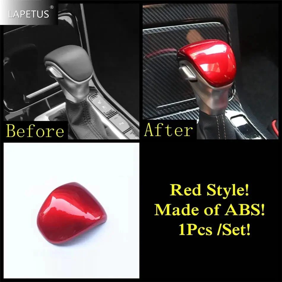 

Auto Console Gear Lever Head Shift Knob ABS Accessories Cover Trim For Kia Forte Cerato K3 2019 - 2024 / Sorento MQ4 2021 - 2024